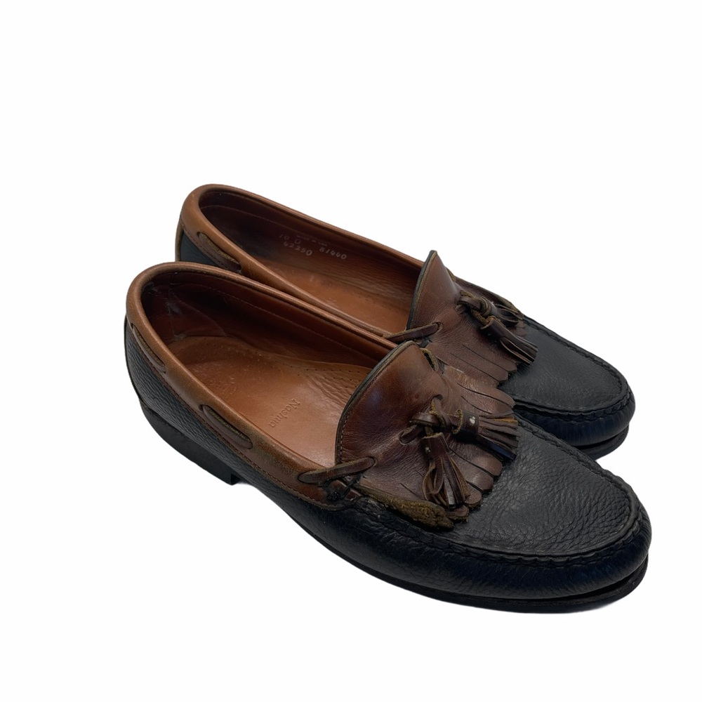 Allen Edmonds men’s‎ leather tassel loafers SZ 10